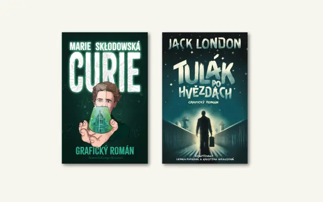 Komiks Marie Curie a Tulák po Hvězdách