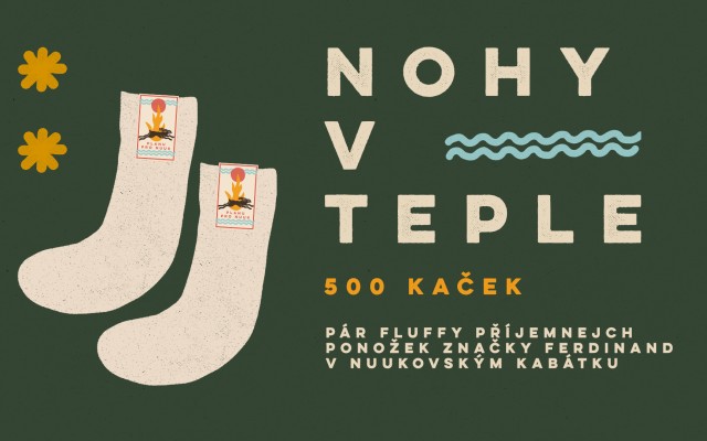 Nohy v teple – NUUK ponožky Ferdinand