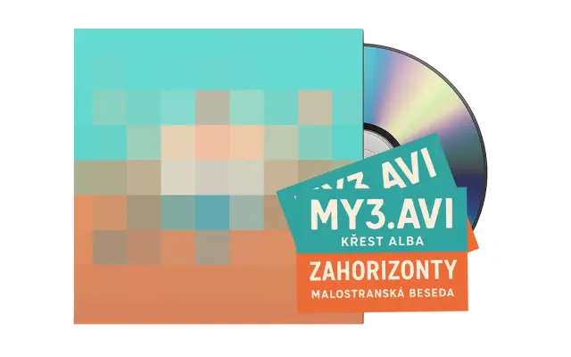 PLACKA + LUPENY – CD ZAHORIZONTY + 2× lístek na křest