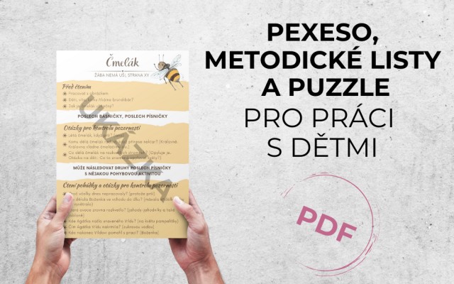 Pexeso, metodické listy a puzzle