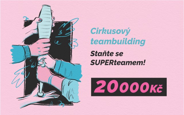 Cirkusový teambuilding - Staňte se SUPERteamem!