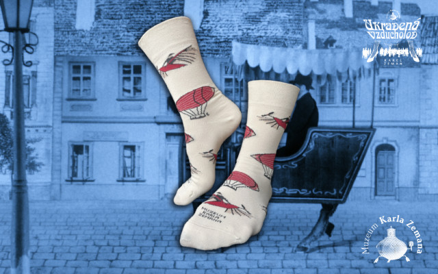 Ponožky Ukradená vzducholoď velikost 42-46