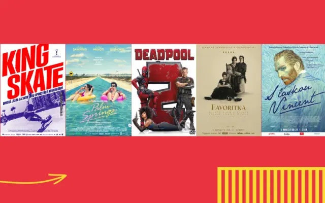 🖼️ Sada 5ks filmových plakátů dle vlastního výběru