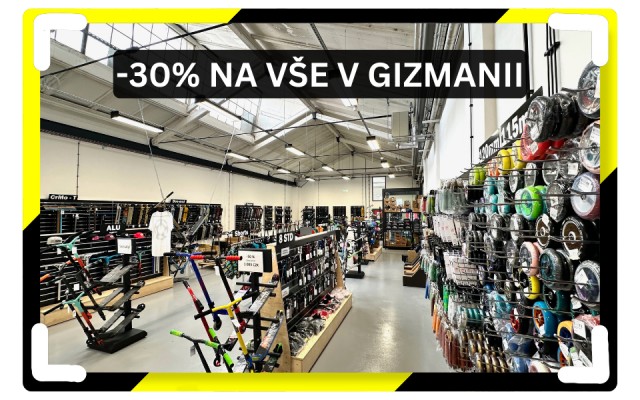 Sleva 30% na nákup v  Gizmanii