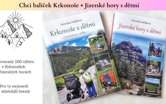 1x balíček Krkonoše s dětmi + Jizerské hory s dětmi