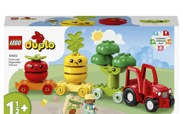 Duplo: Traktor se zeleninou a ovocem