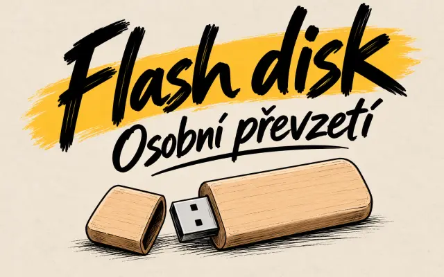 💾 Nové album na flash disku – osobní převzetí