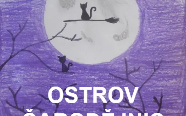Kniha Ostrov čarodějnic - číslovaná s podpisem
