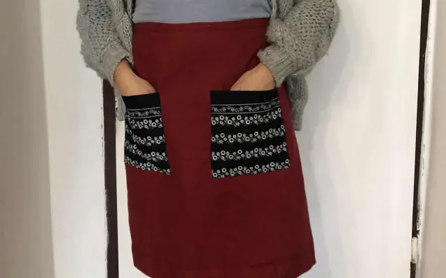 CD Bílo a originální zástěra