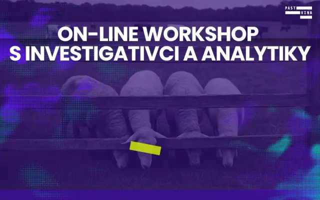 Jak se dělá investigativa? Unikátní on-line workshop s investigativci a analytiky
