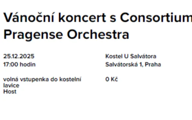 Vstupenka na koncert