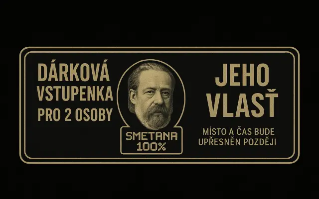 2x vstupenka na hru "Jeho vlasť"