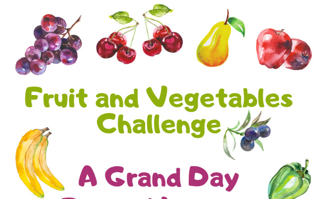 Fruit & Vegetables Challenge/ Ovocno-zeleninová výzva pro školní děti