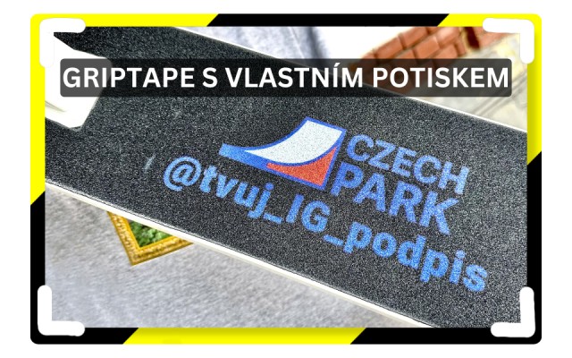 Griptape Park s vlastním jménem