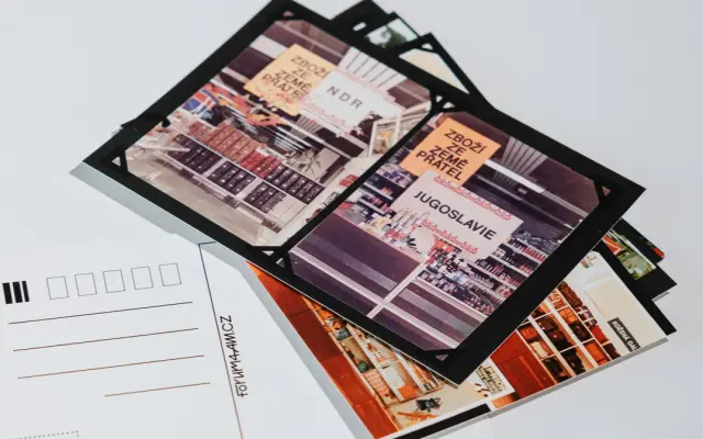 SÉRIE POHLEDNIC - výjevy ze života v OD PRIOR