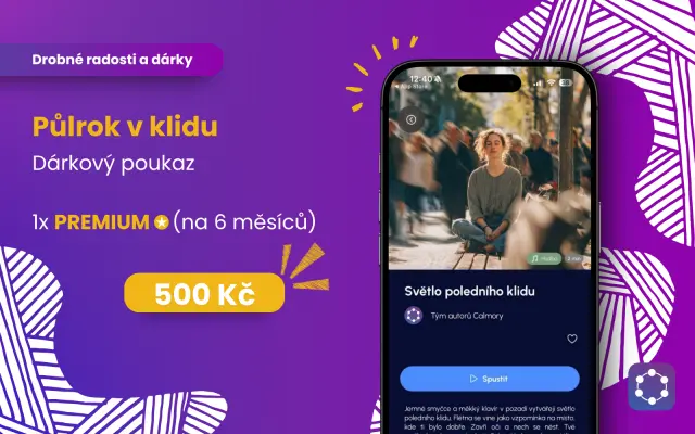 Dárkový poukaz – Půlrok v klidu