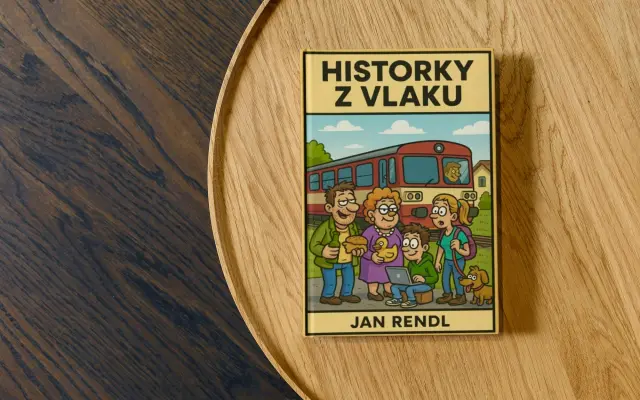 Kniha "Historky z vlaku" s podpisem nebo věnováním (poštovné je součástí)