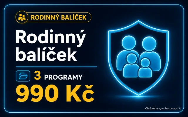 Rodinný balíček – 3 programy