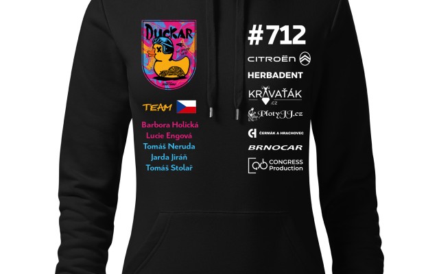 DUCKAR + 1 designová mikina