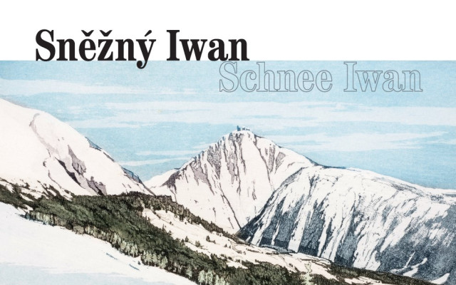 1x kniha o malíři a grafikovi Friedrichu Iwanovi - Sněžný Iwan