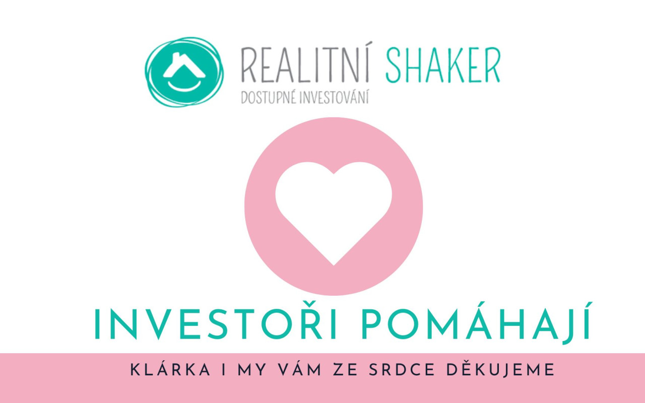 Realitní investoři pomáhají