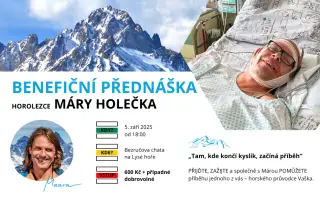 Benefiční přednáška pro Vaška s Márou Holečkem