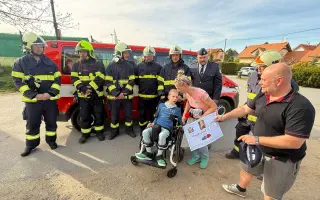 Litičtí hasiči podporují Honzíka