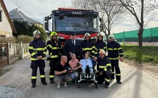 Litičtí hasiči podporují Honzíka