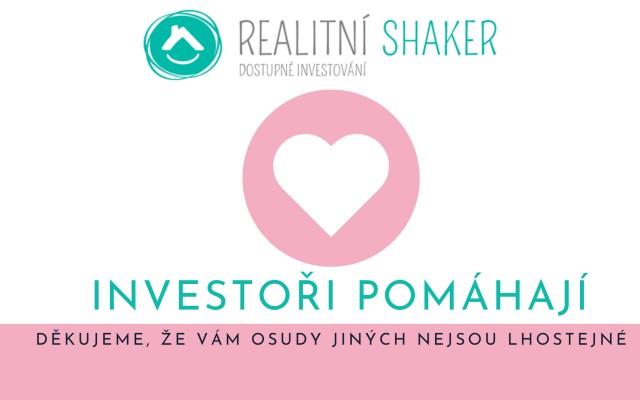 Realitní investoři pomáhají